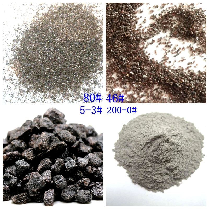 Metal Mill Grinding Media Ceramic Fused Alumina Brown Aluminium Oxide Abrasive Material