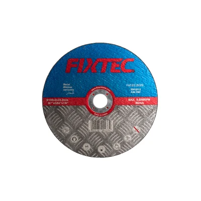 Fixtec China Top Factory Durable Abrasive Tool Flat Cut off Disc Grinding Wheel