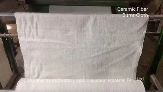 Greenergy Ceramic Fiber Insulation Burnt Cloth Ceramic Product