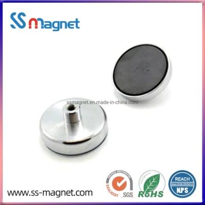 Powerful Round Base Ferrite Magnet Holding High Quality Pot Ceramic Magnets Hot Sale Products